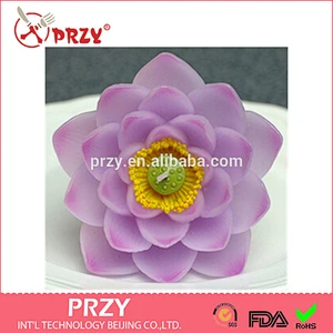Lotus candle silicone mold/flower shape silicone mold