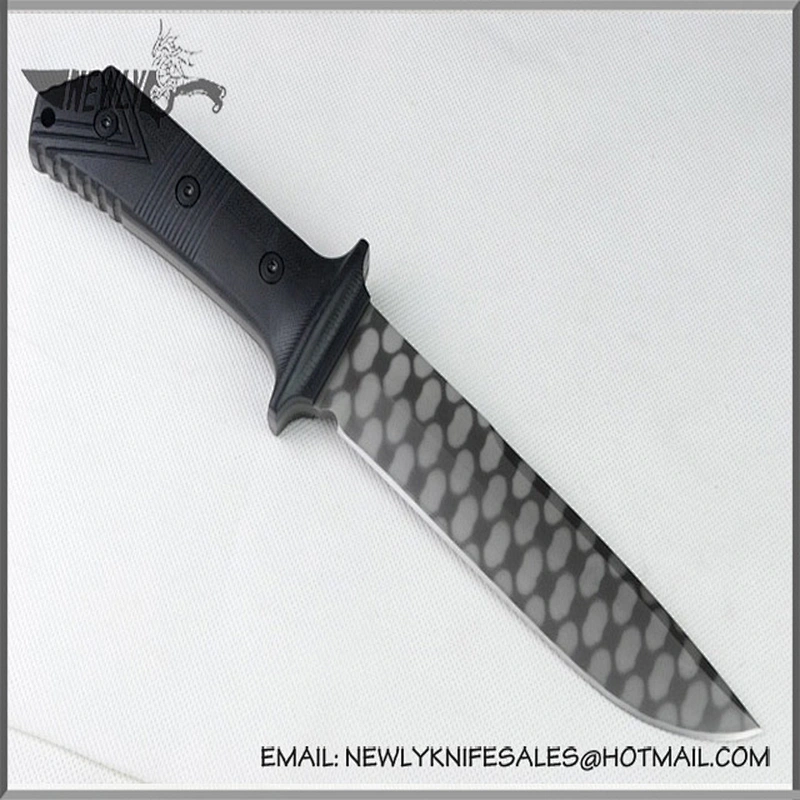 Hot Selling G10 Handle Tactical Fixed Stainless Steel Knife