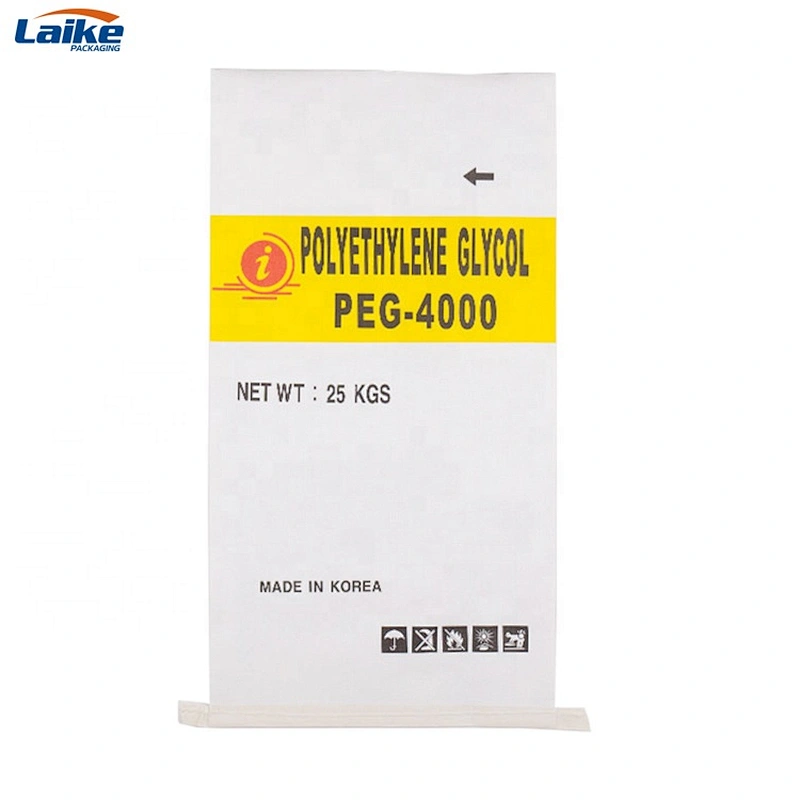 25kg 50kg bopp laminated  pp woven plastic fertilizer packaging bag with PE  liner bag