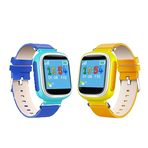 Hot selling powerfull function Q523 /Q90 gps tracker security kids cellphone wrist phone watch