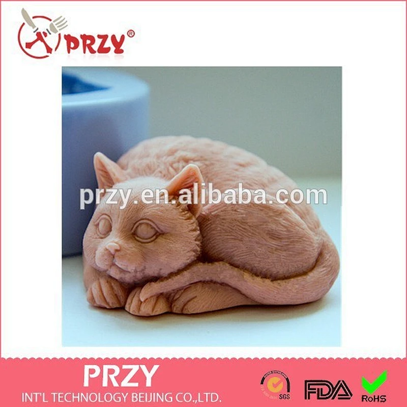 cat silicone molds for soap
