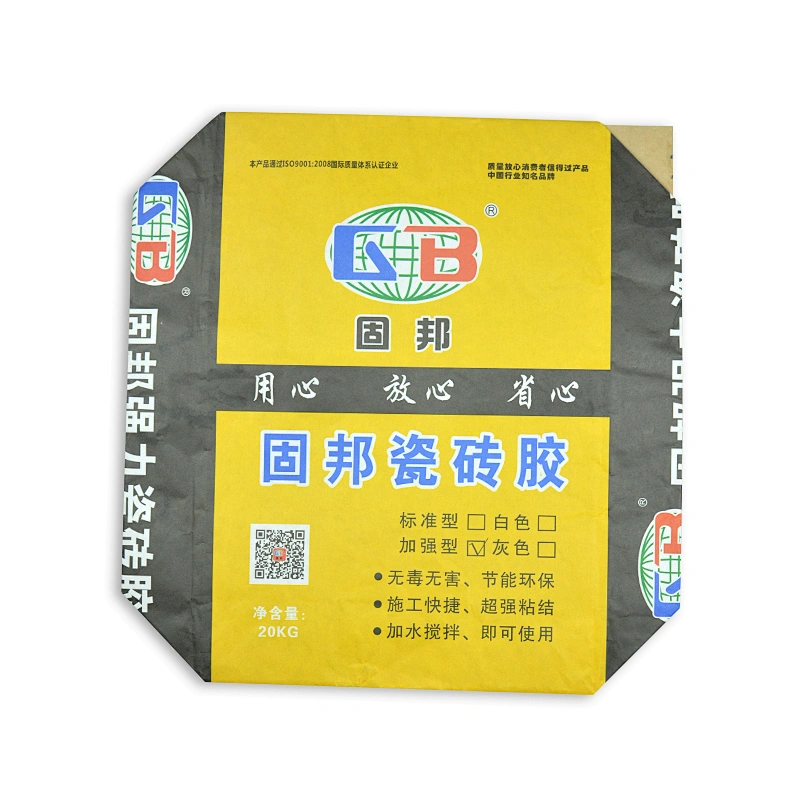 High quality 20kg 25kg cement putty packaging bag