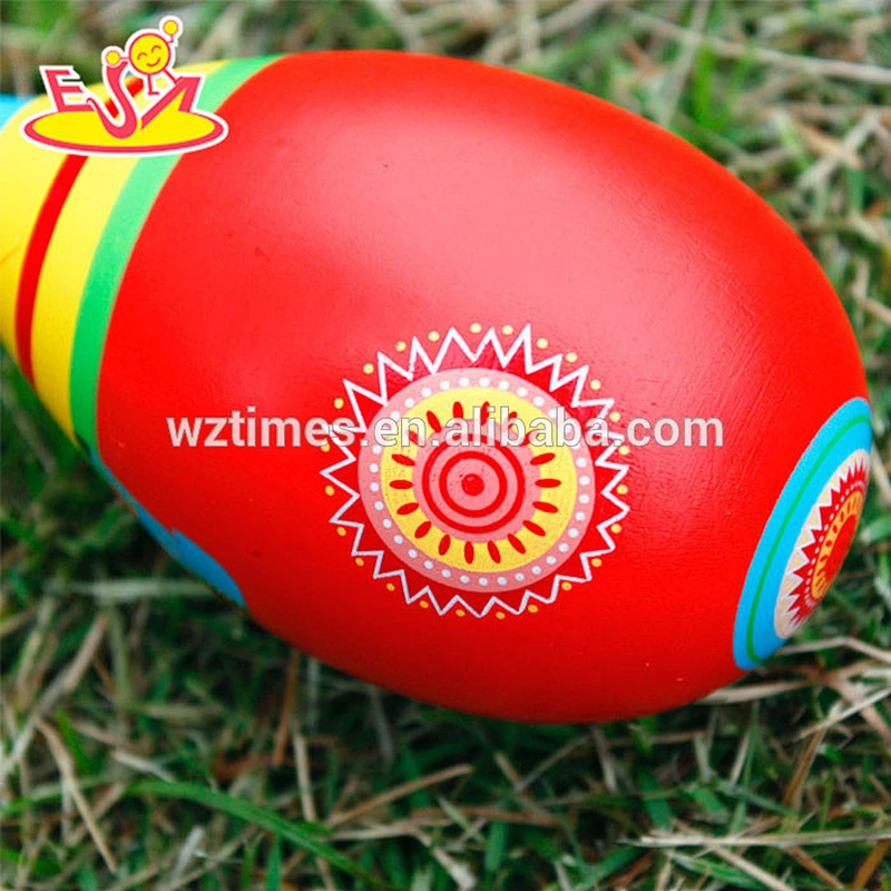 2018 wholesale children wooden toy maraca multi-function baby wooden toy maraca fashion kids wooden toy maraca W07I124