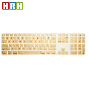 Numeric keypad skin silicone keyboard cover for imac G6 US silicone cover for keyboard for imac