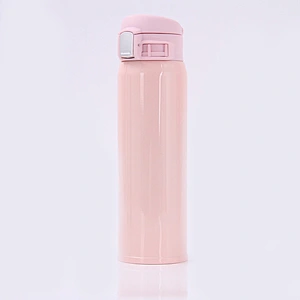 2018 New Vacuum Flask Stainless Steel Insulation Cup with Bounce Cover for Sport Easy to Take