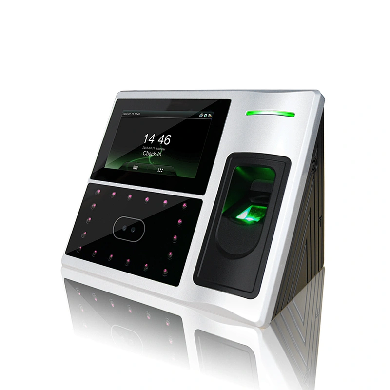Access Control Time Facial Fingerprint Recognition Device ID Attendance