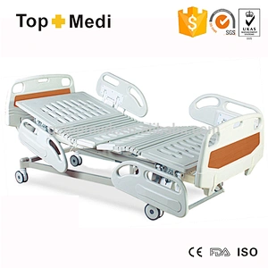 Five functions Steel Hospital Bed with Centrol Control Lock