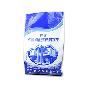 Customized wholesale pp woven cement bag dimension 30kg