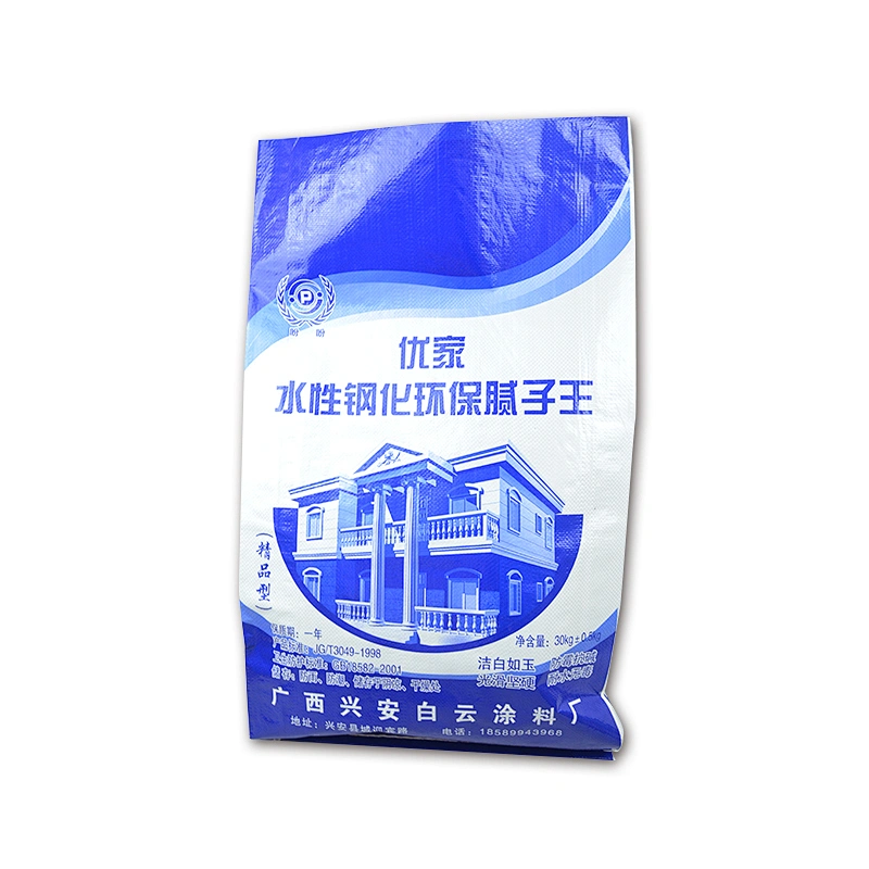 Customized wholesale pp woven cement bag dimension 30kg