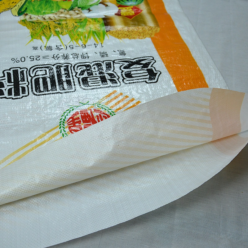 Wholesale pp woven manufacturer vegetables 50kg fertilizer bag
