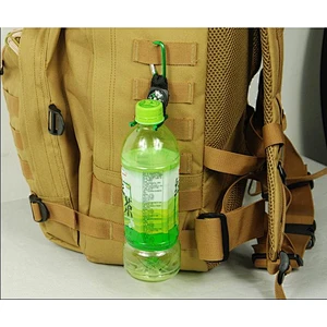 The water bottle buckle of the compass, the mountaineering buckle