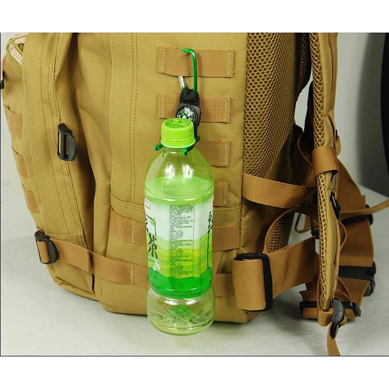 The water bottle buckle of the compass, the mountaineering buckle
