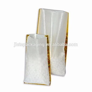 Polypropylene plastic food packaging Thai jasmine rice bags 25kg for sale