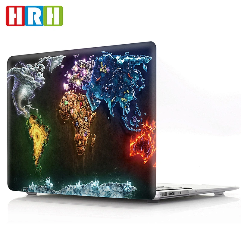 Flag Map pattern laptop case laptop silicone case for macbook pro 2016 cover for macbook touch bar for macbok pro a1708 case