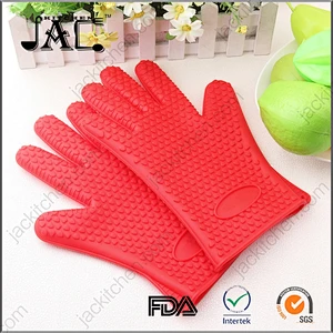 High Quality Non Stick Silicone Gloves Heat Resistant Grill Gloves