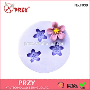 sugar flower cake decorations /silicone cake pop mold