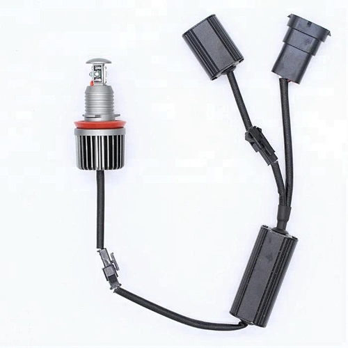 H8 E92 40W LED Marker Angel Eyes Blue Headlight