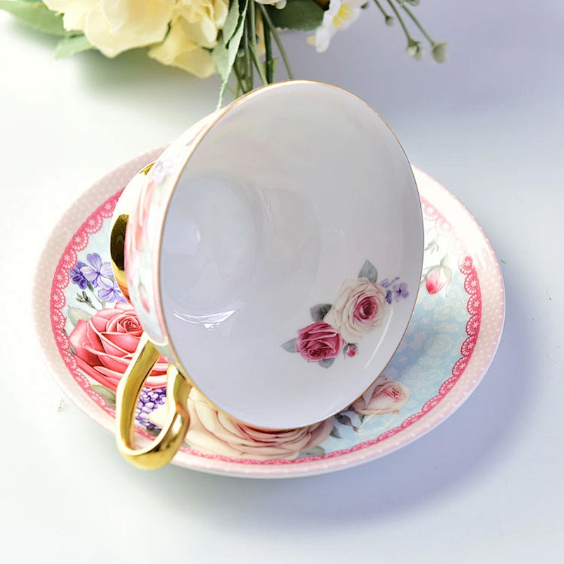 Safely material underglaze handmade paint pattern ceramic cup