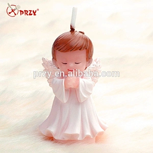 S4110 PRZY Cartoon Angel candle silicone mold handmade soap silicone molds cake decorations
