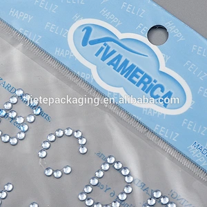 Custom printing logo all colors gift PE plastic bag wholesale