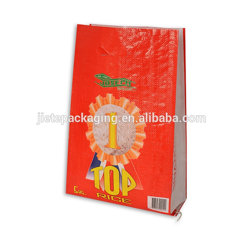 5kg 10kg 25kg rice bag Double-sided coated woven bags Food bags