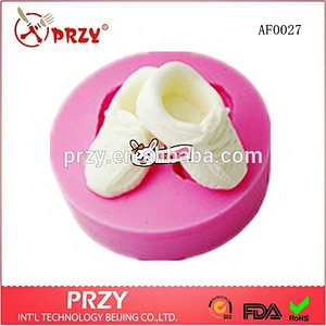 Baby Shoes Fondant Cake Silicone Molds
