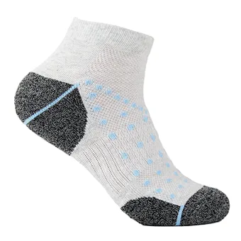 custom design wholesale unisex cotton running ankle socks sport
