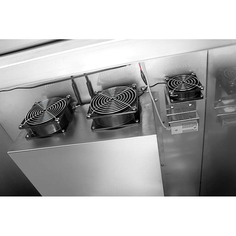 High quality luxury 430 stainless steel control panel 32 pans french bread and dough fermentation machine and commercial proofer
