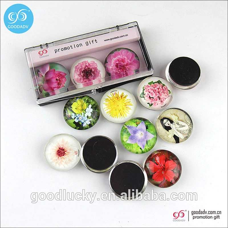 souvenir crystal glass fridge magnet sticker