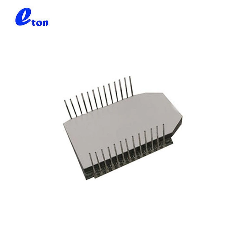 10 digit 7 segment electronic meter TN lcd display