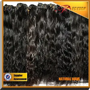 12 inch to 36 inches natural color cheap virgin brazilian hair weaving 100 %