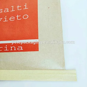 Guaranteed quality cheap and durable pouch paper plastic packaging bag for flour,starch