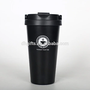 Made in China 304 Stainless Steel Vacuum Cup Insulated Flask 500 ml Tumbler Cups with Lid and Handle