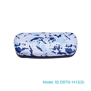 Unique Digital Printing Camouflage Pattern PU Glasses Cases for Unisex