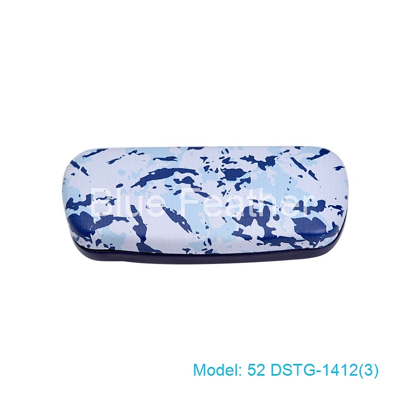 Unique Digital Printing Camouflage Pattern PU Glasses Cases for Unisex