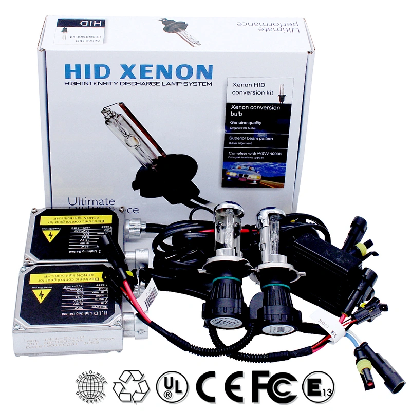 Super Bright 6000k H4 H7 H11 9005 9006 Canbus 55W 75W 100W HID Xenon Headlight Ballast Conversion Kits