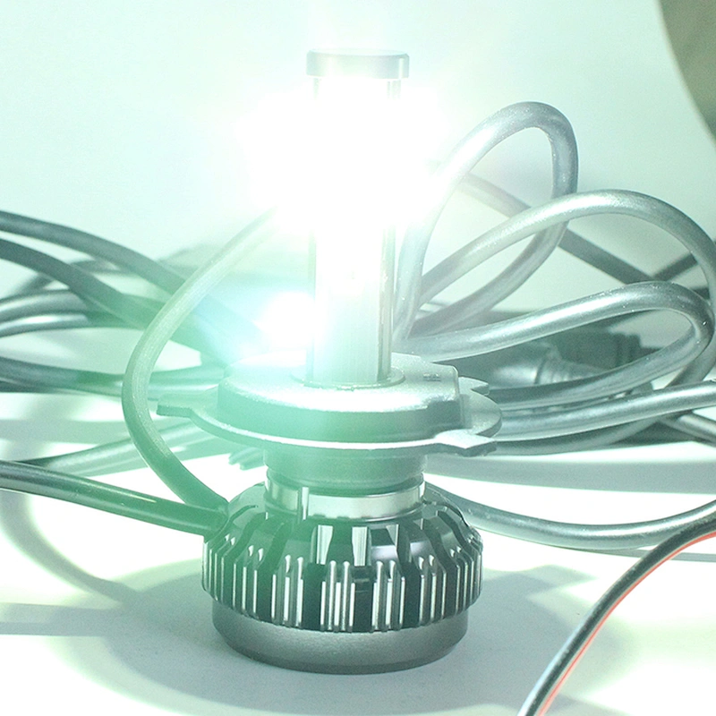 12v BlueTooth Control RGB Color LED Headlight 36W 4000Lm H4 9004 9007 H13 High Low Beam Auto LED Bulbs