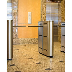 Access Control System Drop Arm Single Arm Turnstile For Sale