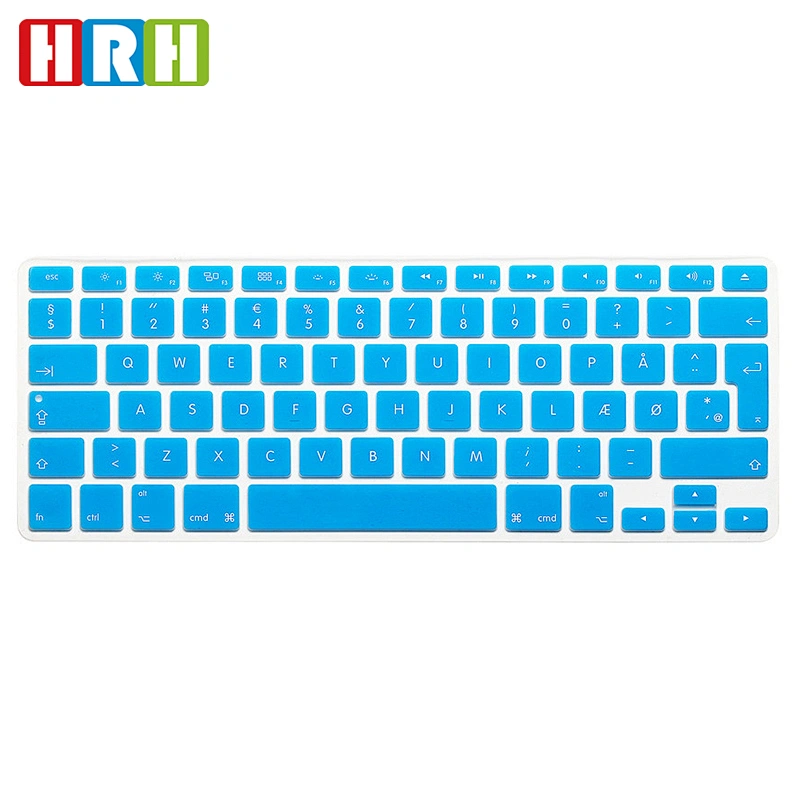 Silicone Laptop danish design Keyboard Protector keyboard skins for macbook pro retina Laptop with Retina Display