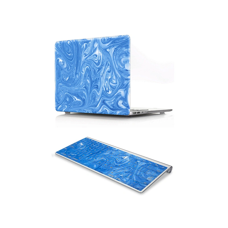 2 In 1 laptop for macbook marble case hard shell case and Keyboard Cover for mac laptop case cover for macbook pro 13 2016