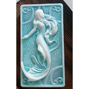 Mermaid soap mold silicone mould PRZY