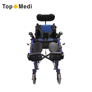 Top Selling Comfortable Design Adjustable Reclining Adult Cerebral Palsy Wheelchair