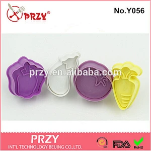 Eco-friendly Y056 decorative vegetable shape cake modelling tool