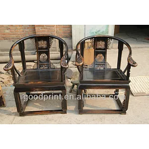 1900 Chinese Antique Shanxi Hand Carved Chair