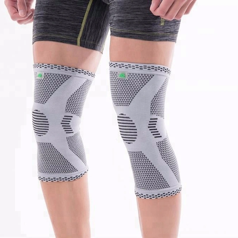 Comfortable brace protective knitted knee support