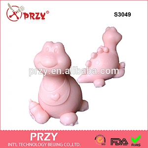 S3049 Best Cake Tool 3D Silicone Soap Mould Baby Dinosaur Girl