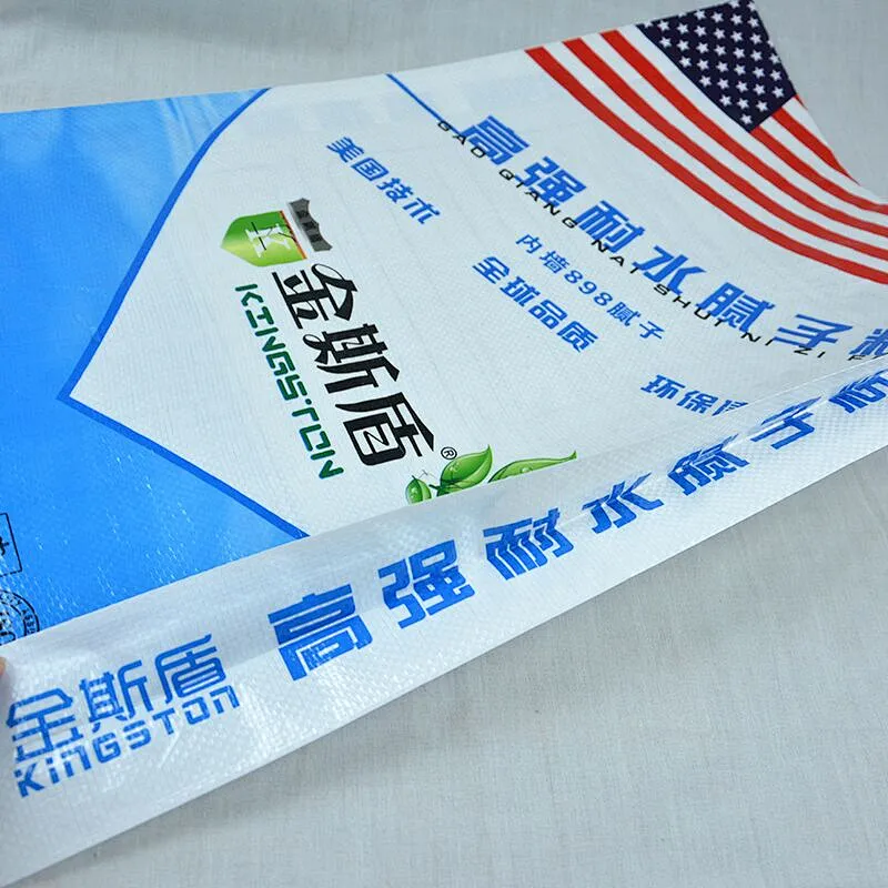 Custom color printing packaging bag for putty powder, tile use