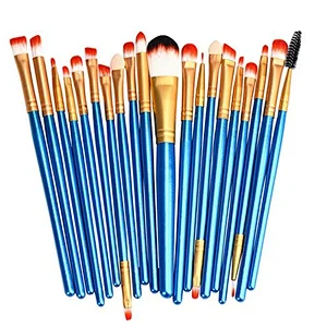20pcs Makeup Brush Set Tools Perfect Application For Eyebrow/Blush/Foundation/Contour Make-up Toiletry Kit