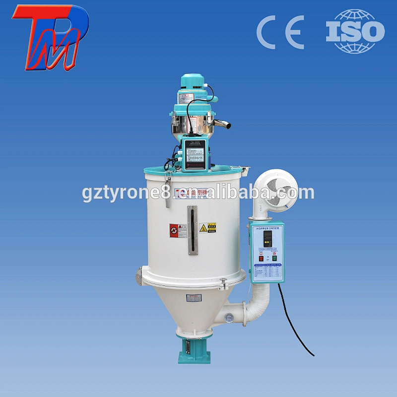 Industrial plastic hopper dryer