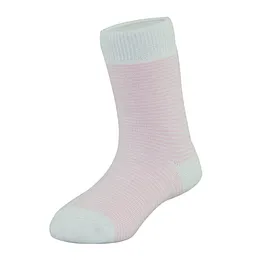 Cute lovely good quality wholesale newest cheap printed kids high-knee baby toddlers girl boypink plain socks
